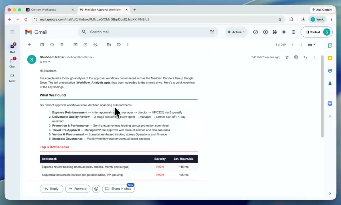 Workflow automation