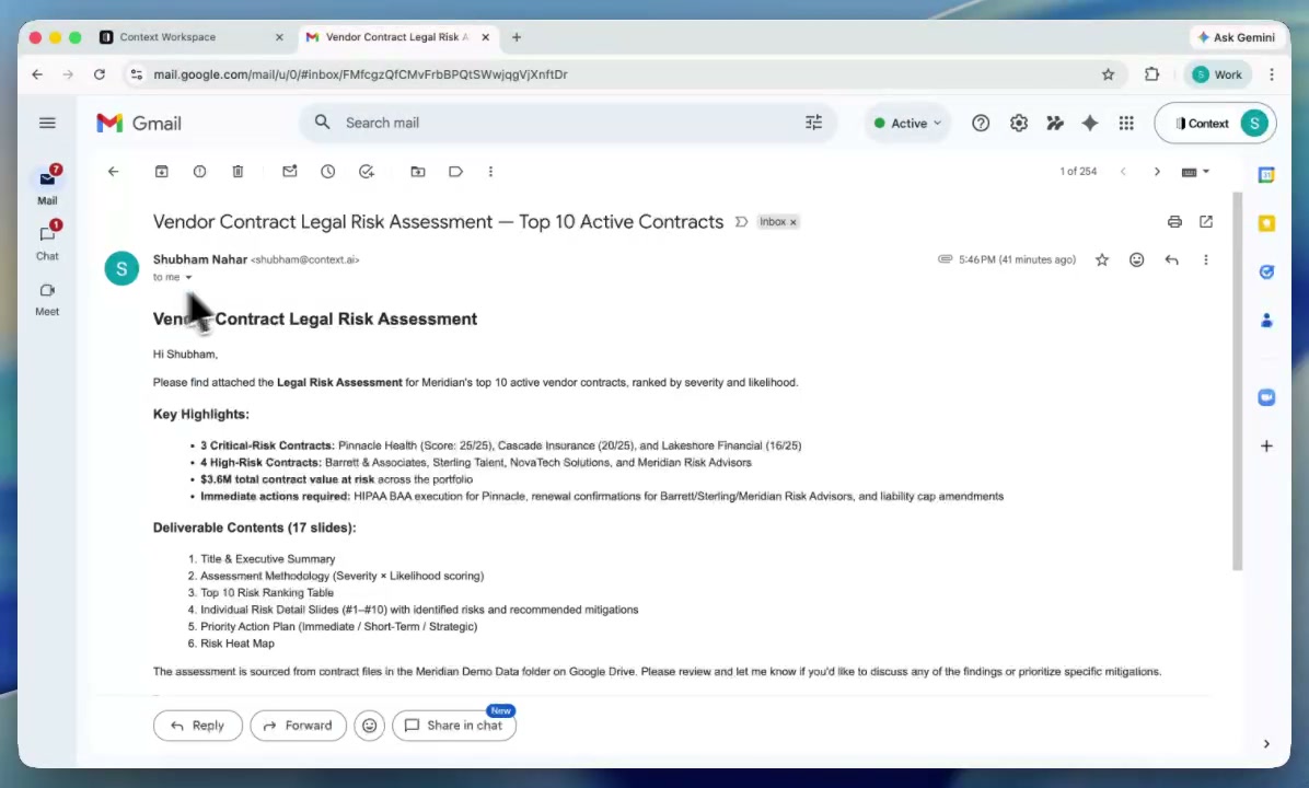 Risk assessment